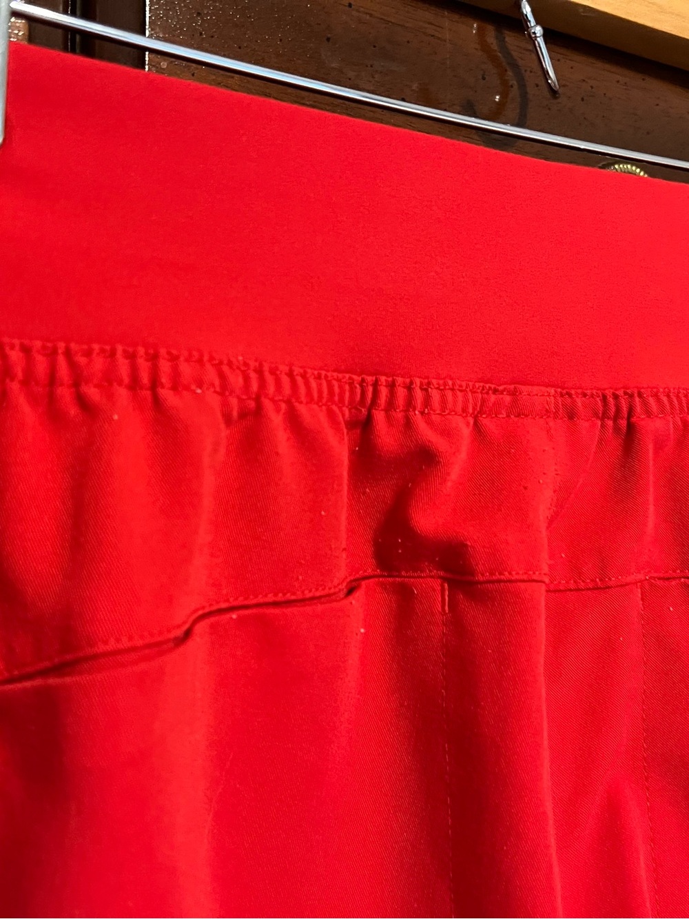 Figs Technical Collection Top - Bright Red with White Logo - Picture 7 of 8